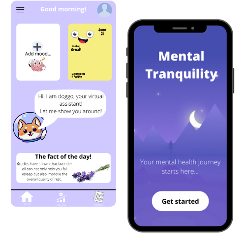 Mental Health app design concept